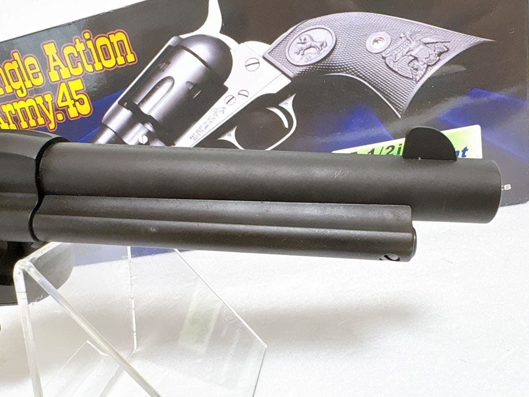 【美品】COLT SAA .45 5-1/2inch 木製グリップ モデルガン