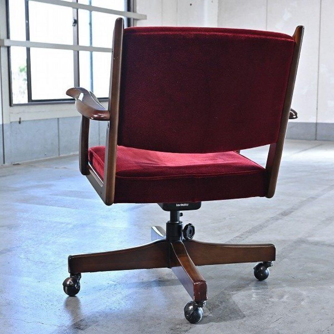 karimoku カリモク COLONIAL コロニアルデスクチェア - メルカリ