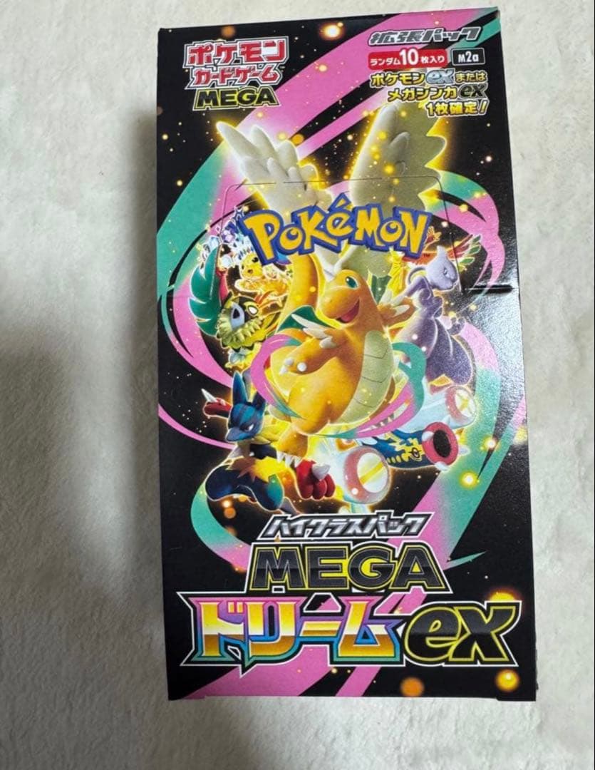 ポケモンカードゲーム MEGAドリームEX ボックス　シュリンクなし ポケモンカード MEGAドリームex シュリンクなし 1box分｜Yahoo!フリマ