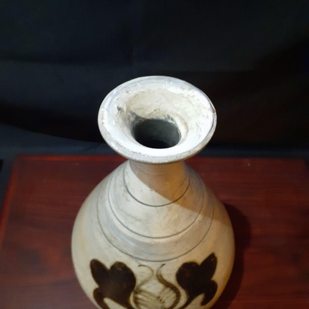 鶏龍山刷毛目鉄絵徳利 - メルカリ