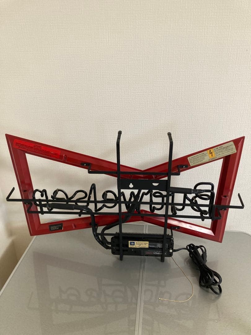 バドワイザー ネオン管 引き取り限定