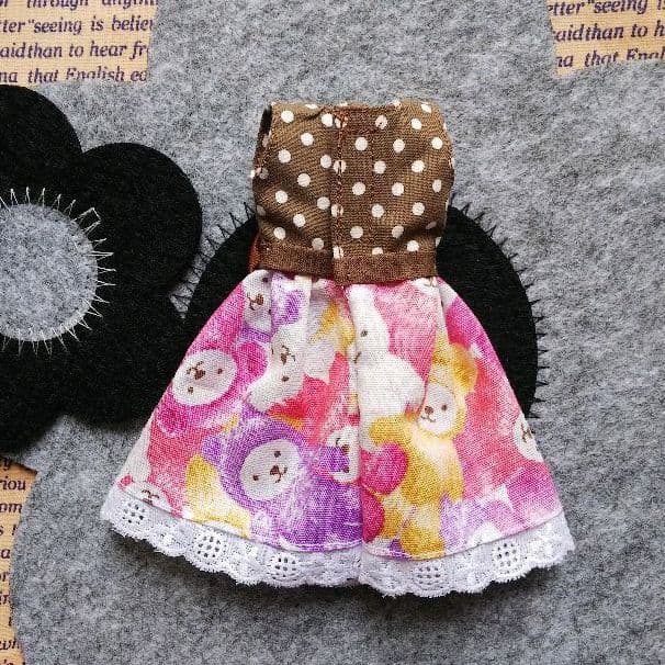 リカちゃん ブライス アウトフィット ～くまさんブラウン～