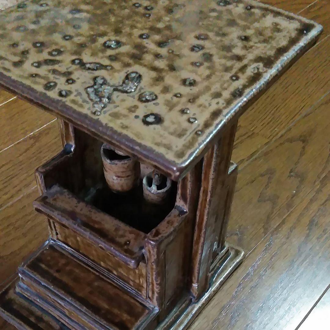 花瓶花入丹波焼井戸風変わり陶芸置物オブジェインテリア