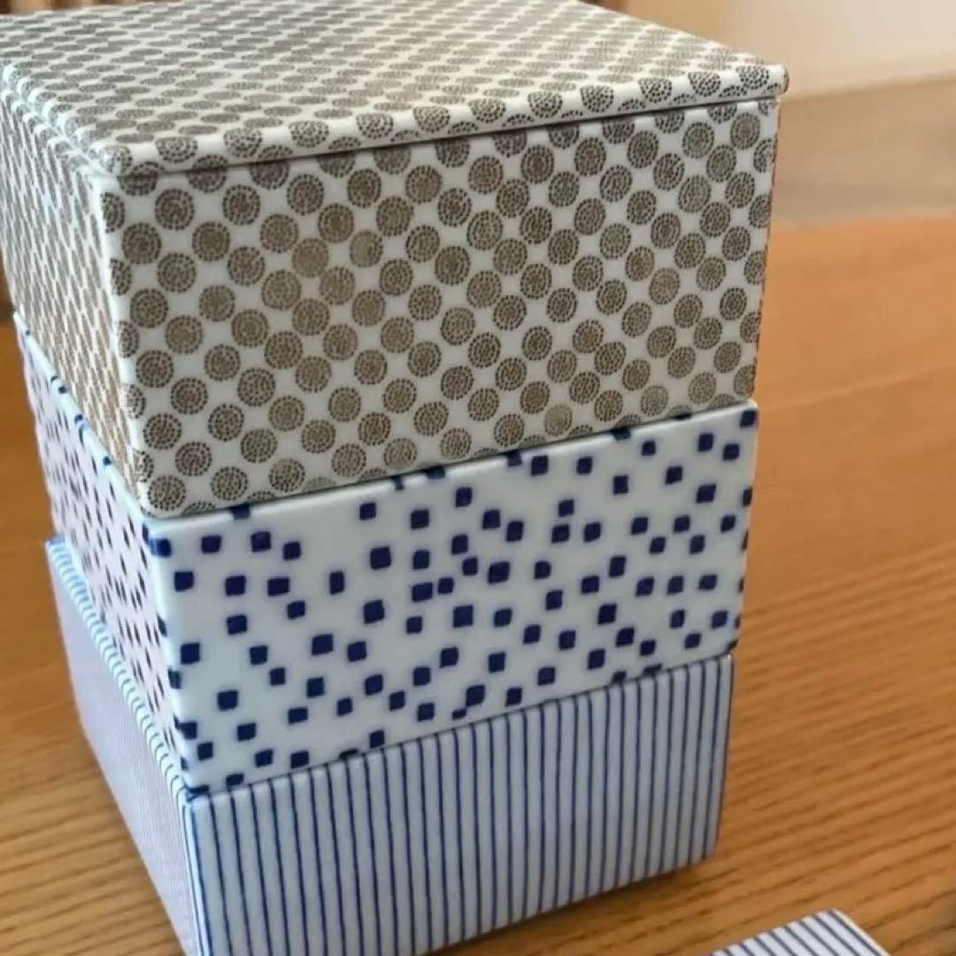 ３段重箱セット 蓋付き　scope TIME ＆ STYLE