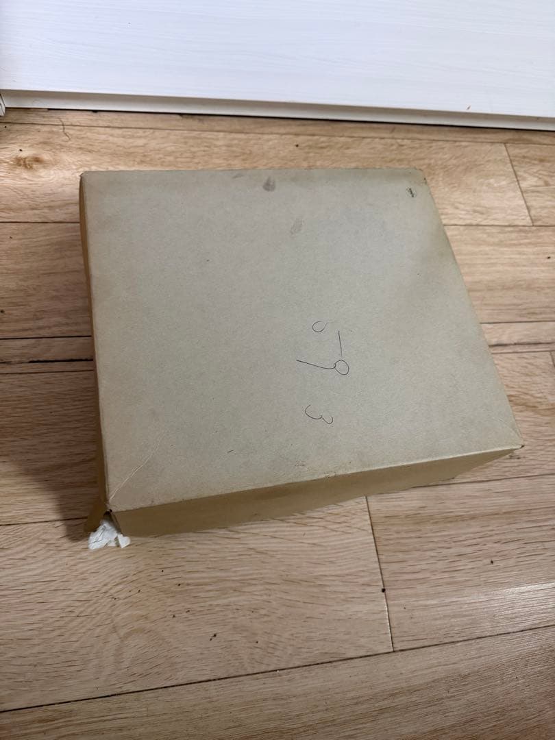 警察隊使用 編み上げブーツ 予備品 未使用 本革 25.5cm