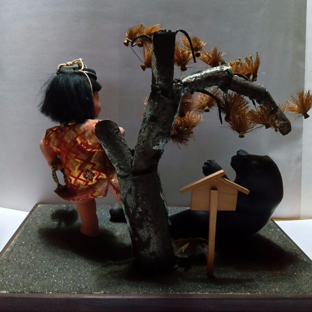 #昭和レトロ　金太郎 五月人形 　　　ケース無し　約65年前 　古い節句人形