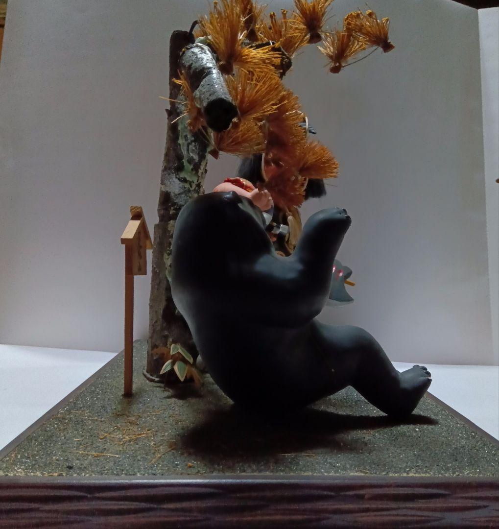 #昭和レトロ　金太郎 五月人形 　　　ケース無し　約65年前 　古い節句人形