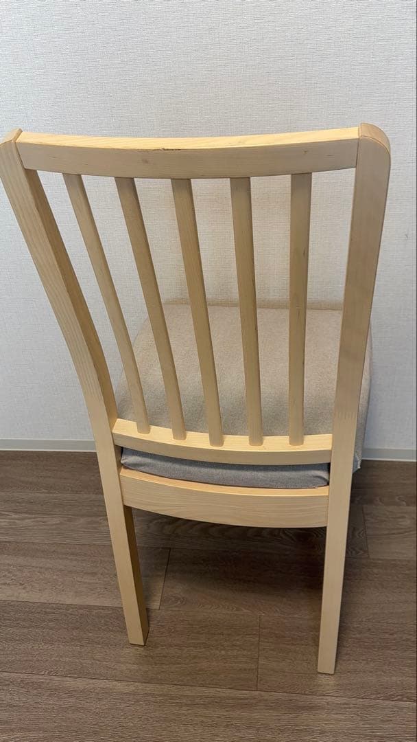 のりさん専用【廃番カラー】IKEA エーケダーレンチェア ナチュラルカラー