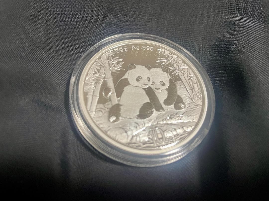 2026 (新品未使用) 中国 パンダ銀貨 30g10元 (カプセル入) 173