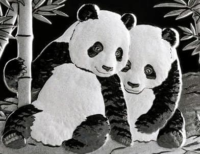 2026 (新品未使用) 中国 パンダ銀貨 30g10元 (カプセル入) 173