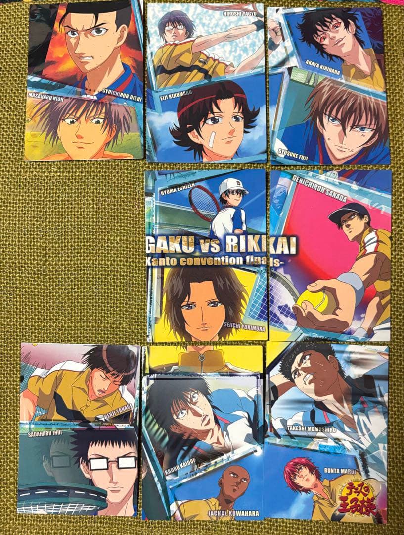 テニスの王子様 青学vs立海 VOL.9 トレーディングカード8枚セット