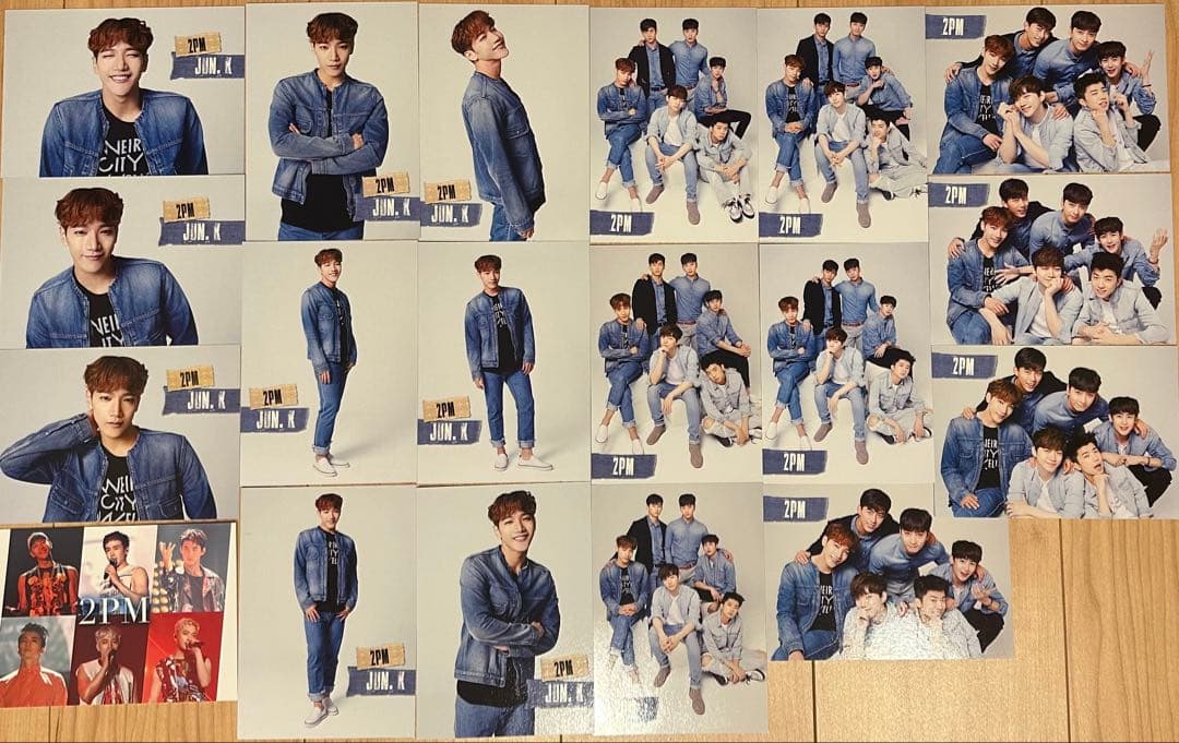 ジュノ 2PM JYPNATION トレカ コンプa 9枚 ジュノ THE 2PM トレカ 6人