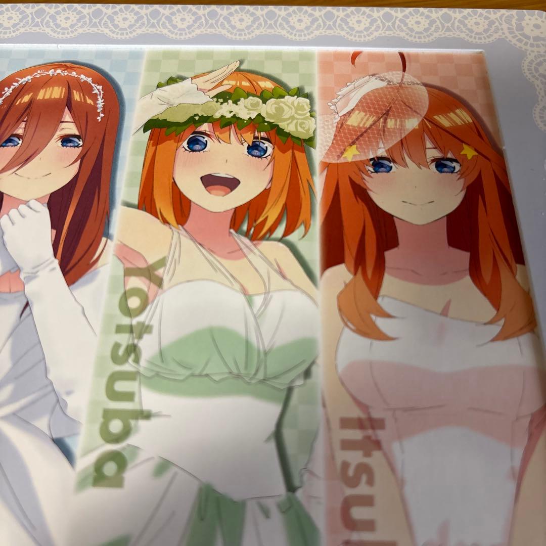 五等分の花嫁ガシャポン匠ウィンドウコレクションボード