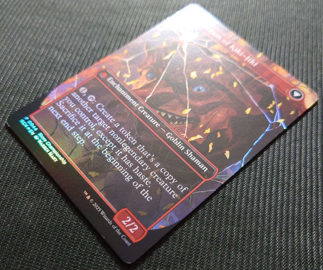 mtg 稀少個体 鏡割りの寓話 フルアート プロモ FOIL 英語版 sch - メルカリ