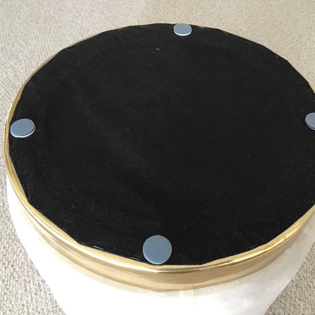 美品　ベロア　スツール