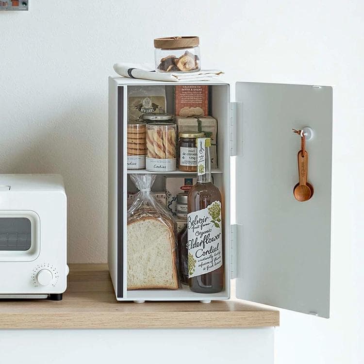 山崎実業 tosca ブレッドケース トスカ スリム 新品 ホワイト