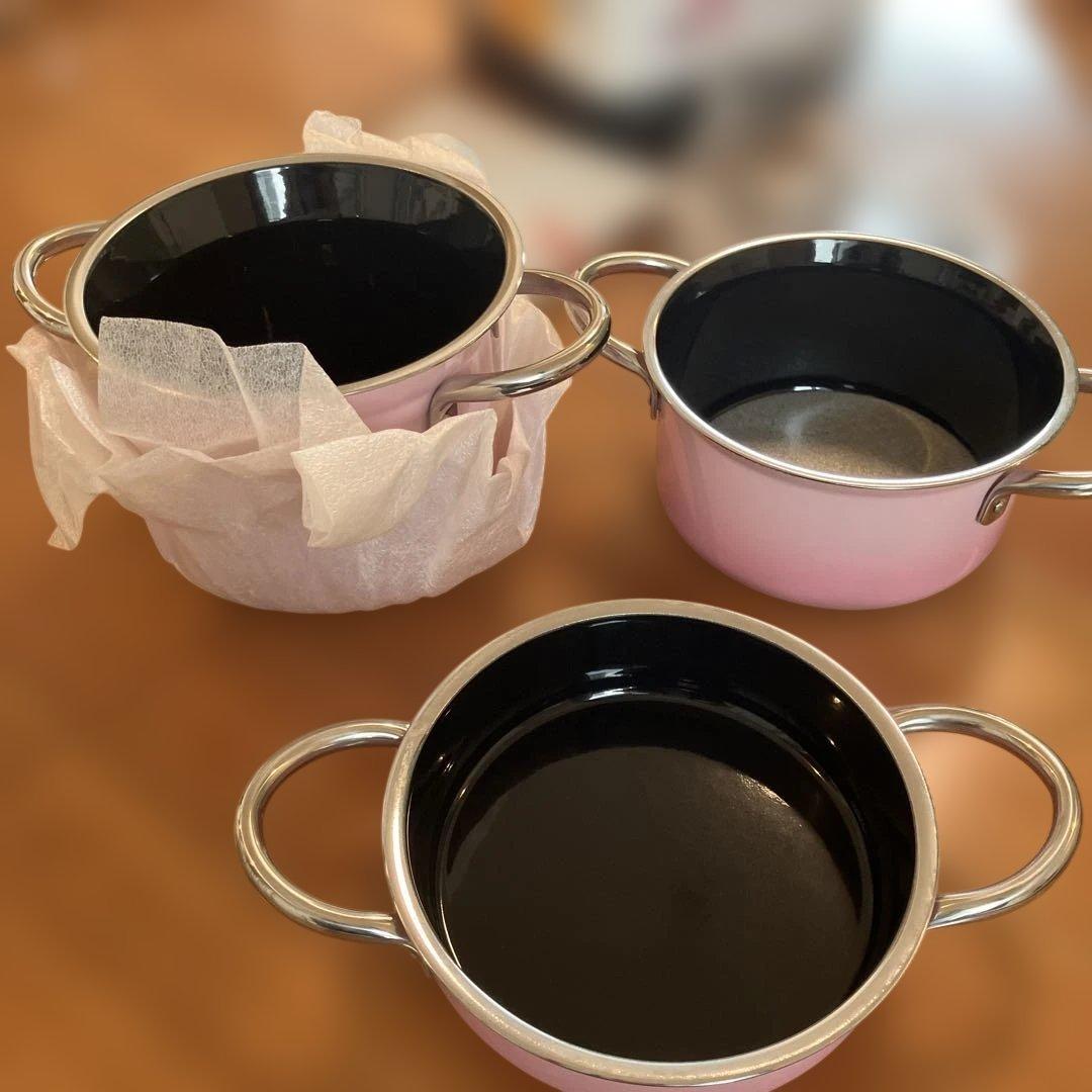 【新品】Silit レア両手鍋セット・ミニマックス・ローズピンク