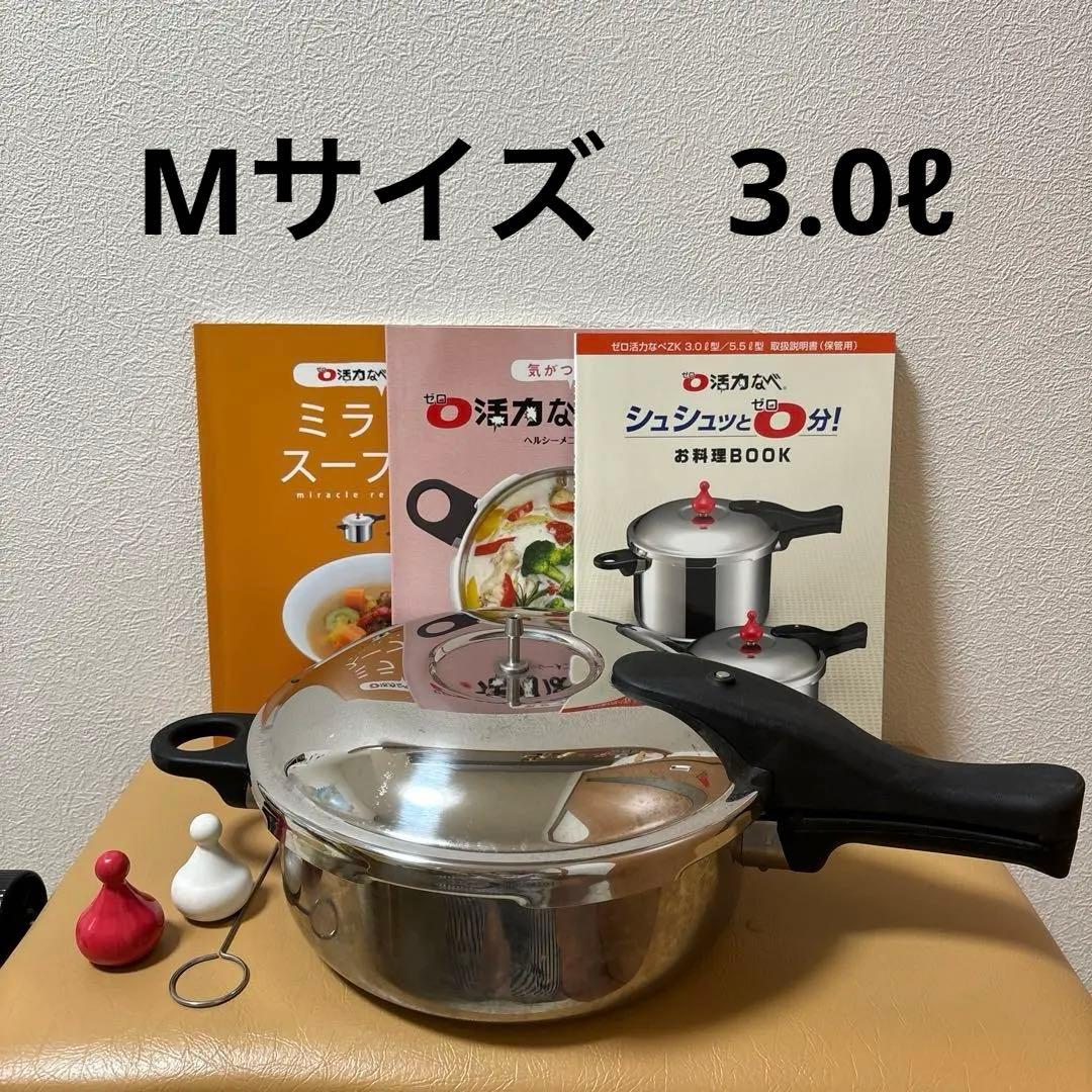 ゼロ活力鍋 3L Mサイズ