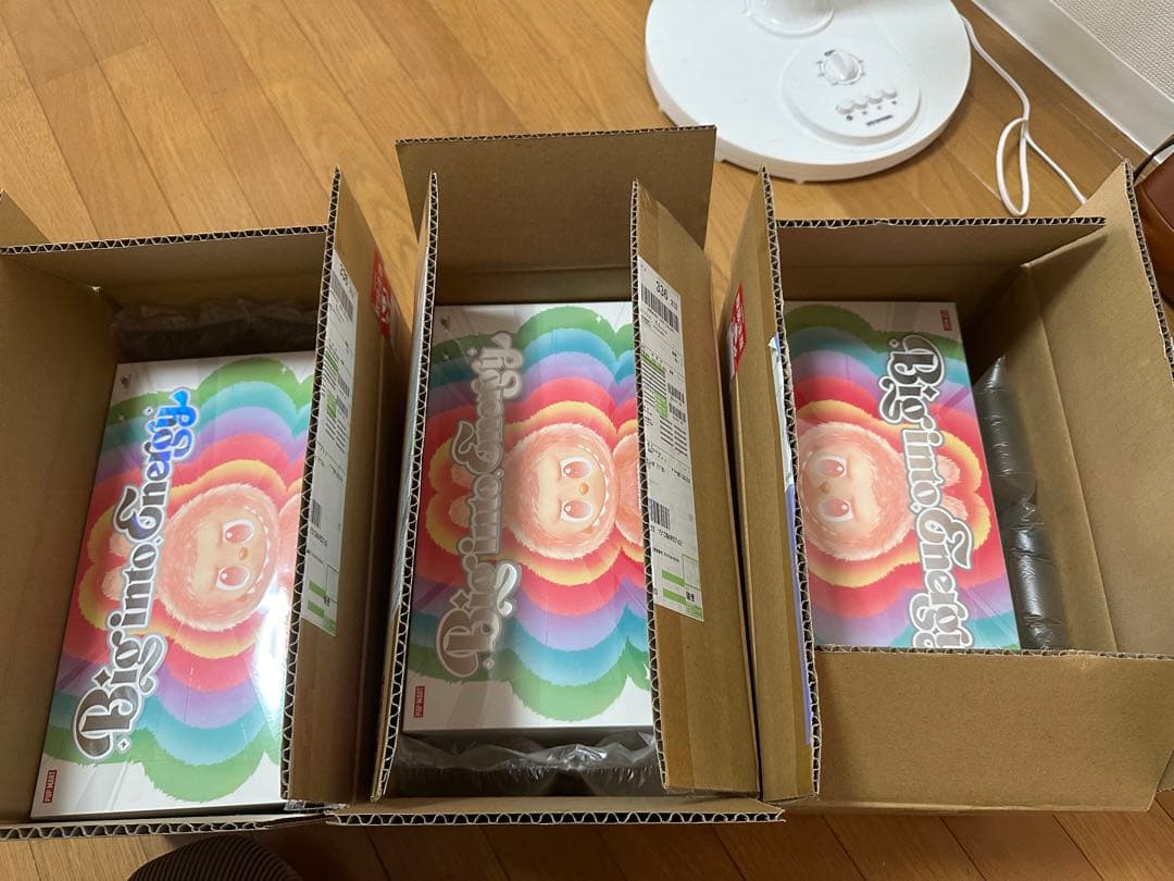 ラブブ Big into Energy エナジー アソート 新品未開封　3BOX POP MART（ポップマート） 【正規品保証・即発送】 THE MONSTERS Big