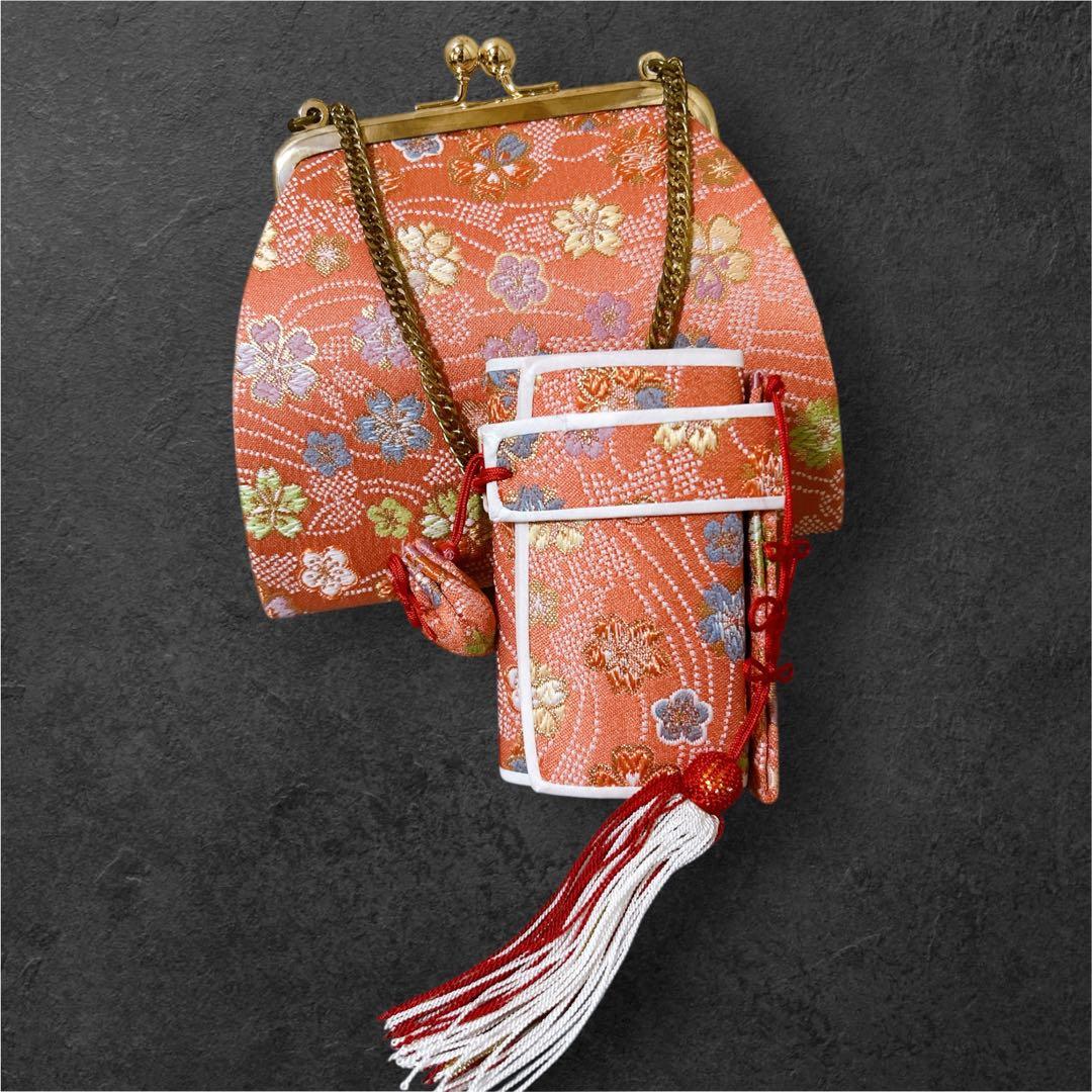 本格正絹♡水色×ピンク♡七五三　7歳　女の子　フルセット　一式