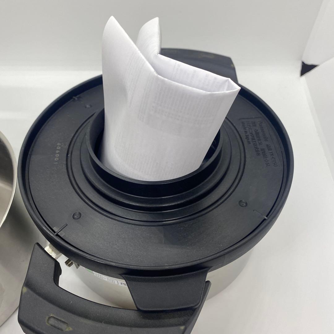 Panasonic 天ぷら油クリーナー 鍋タイプ 黒 TK-CT50-K