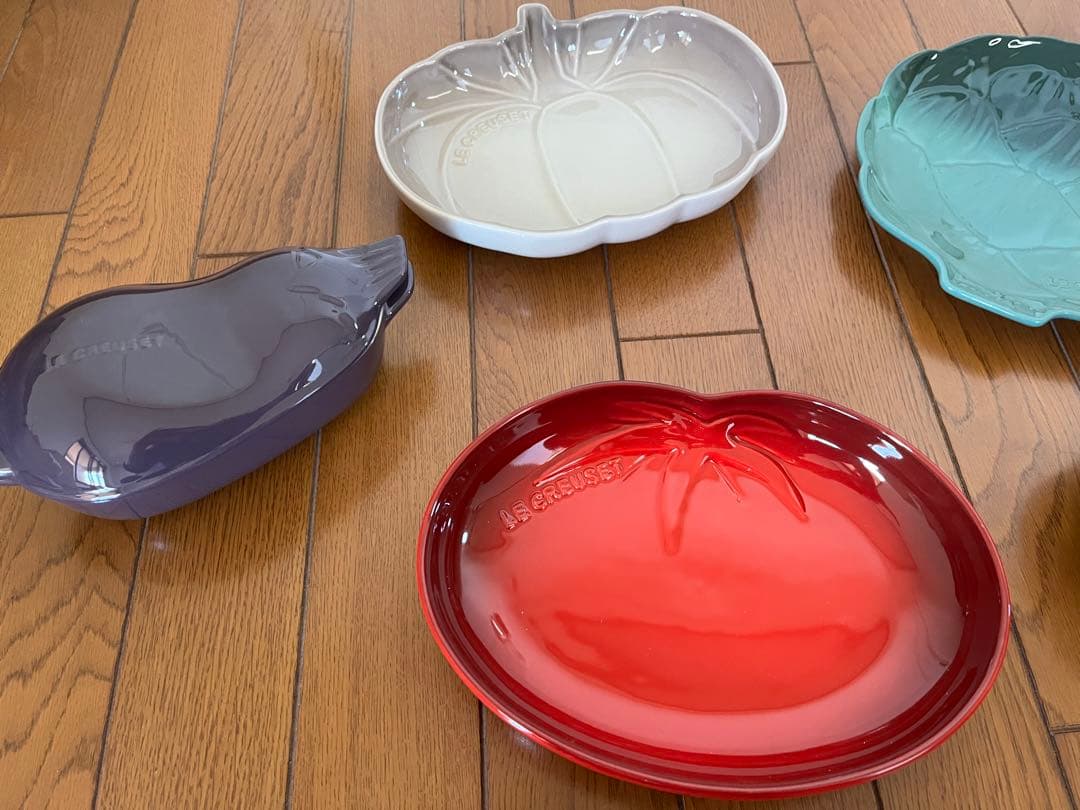 最終お値下げ～ル・クルーゼのベジタブルセット　　パンプキン　レア＆入手困難