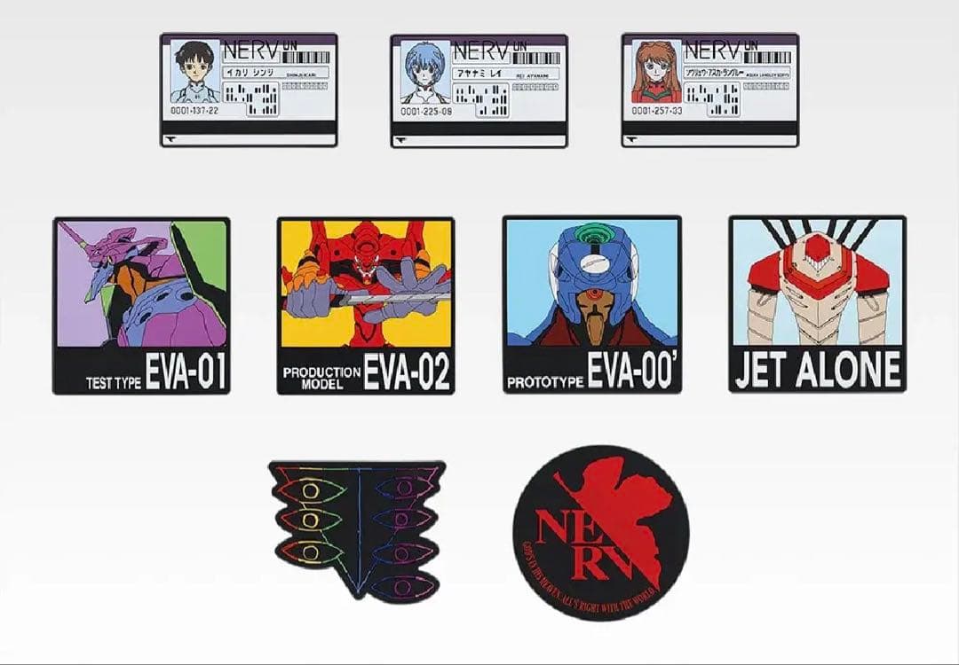 エヴァンゲリオン一番くじ　A.B.C.D.E(コンプ).G(一部)賞セット