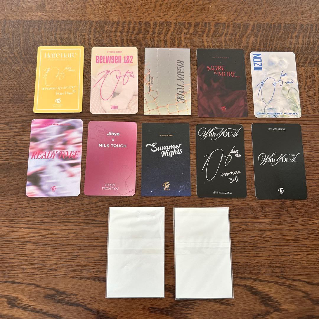 ジヒョ トレカまとめ売りtwice [匿名配送] - メルカリ