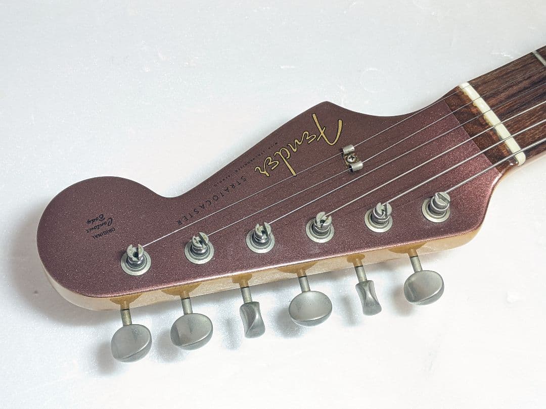 Fender Japan Burgundy Matching Head ストラト