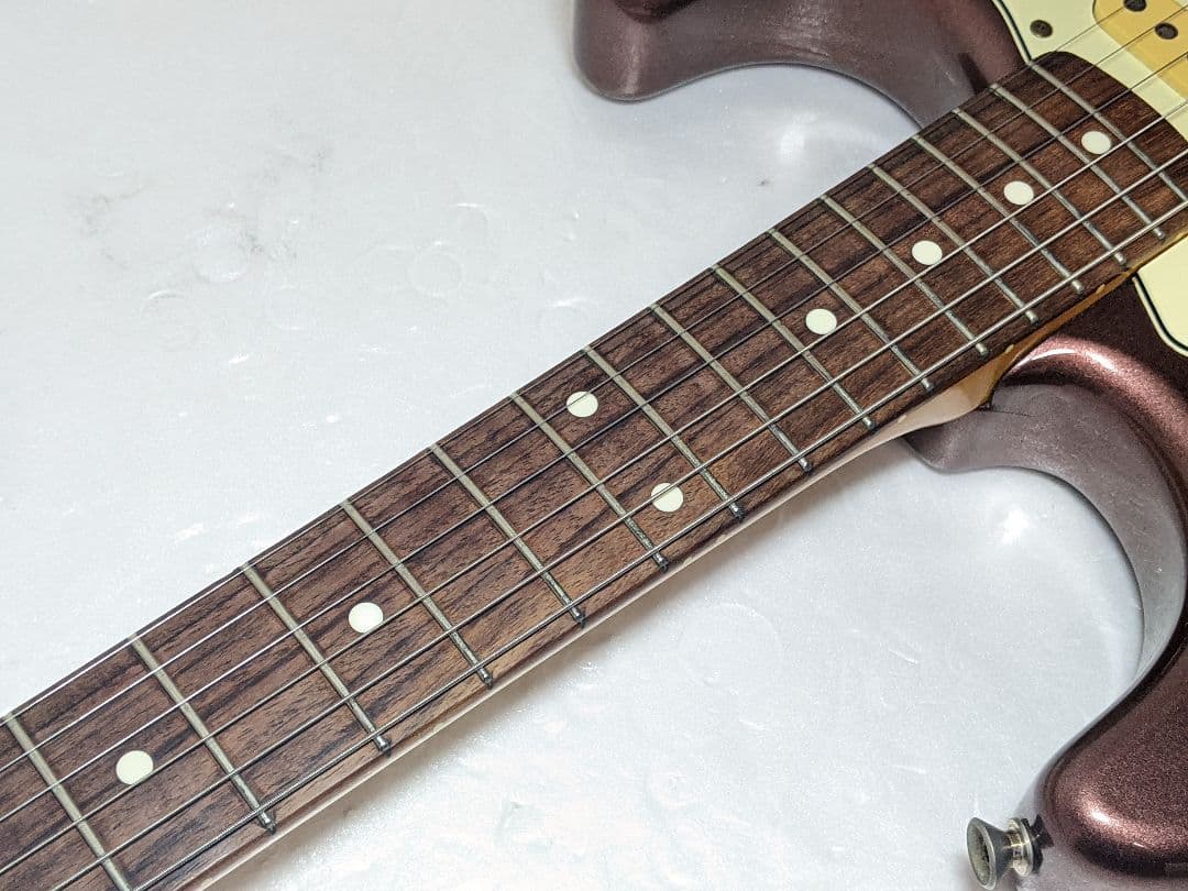 Fender Japan Burgundy Matching Head ストラト