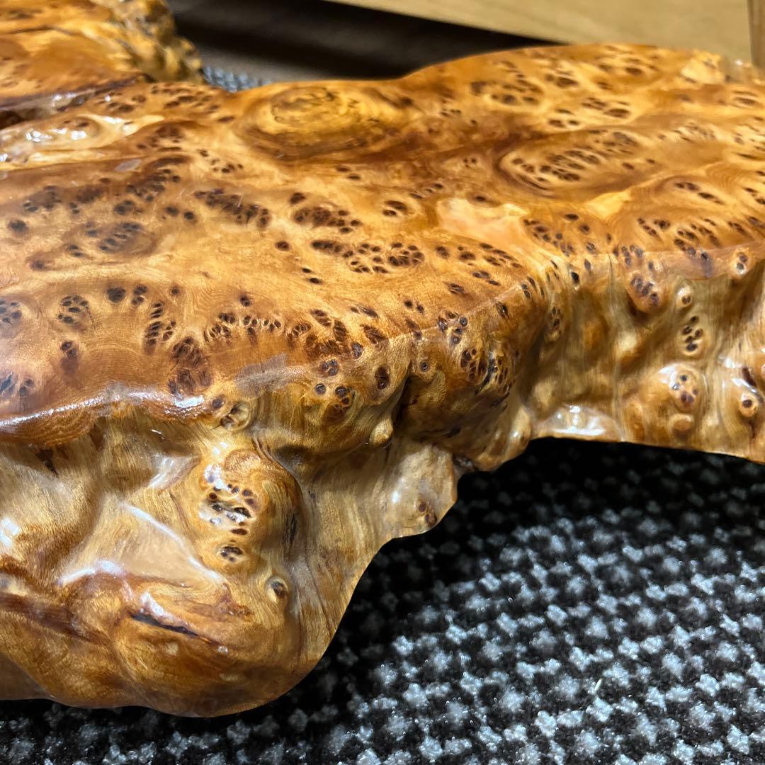 自然形状が素敵な　瘤テーブル　花台　置物用台