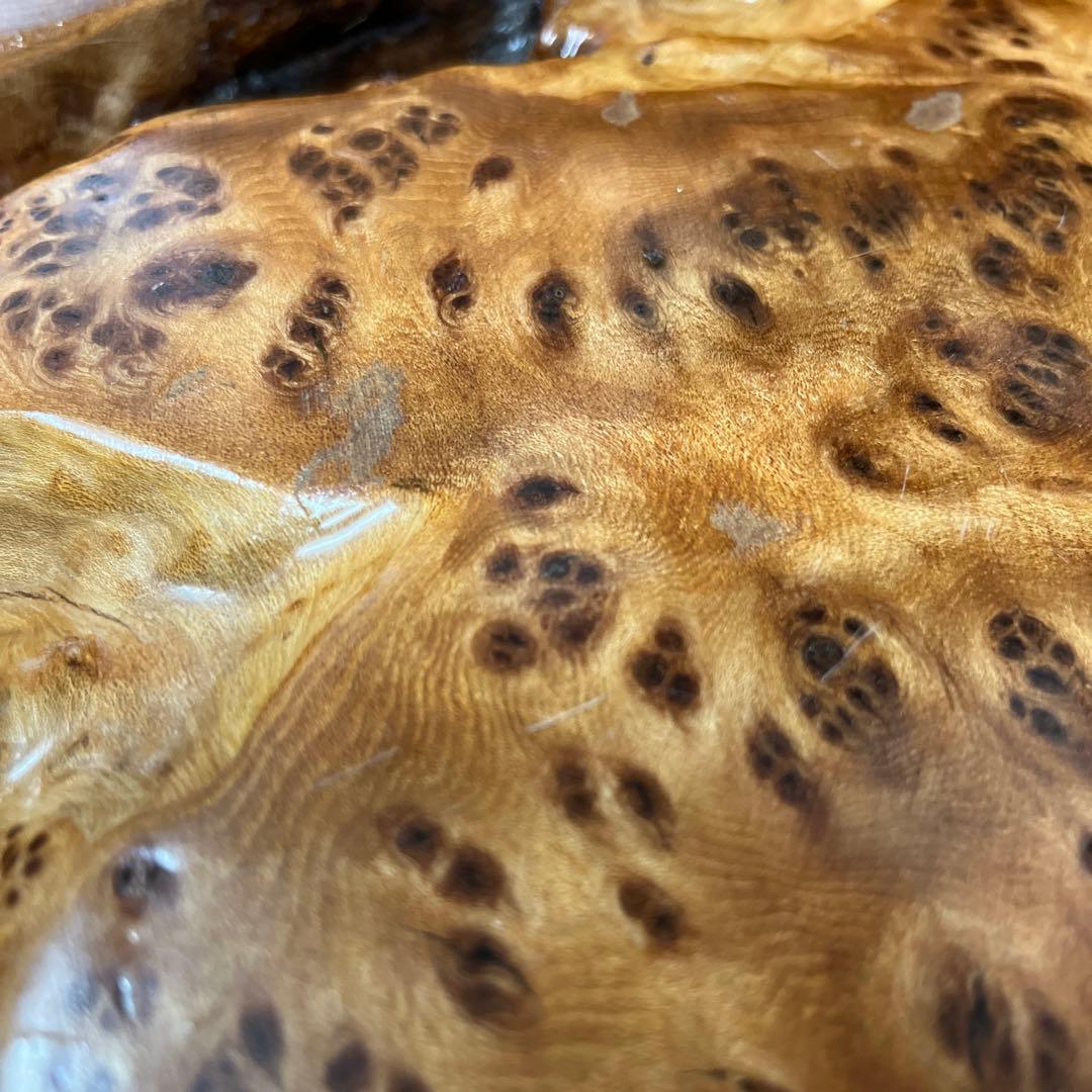 自然形状が素敵な　瘤テーブル　花台　置物用台