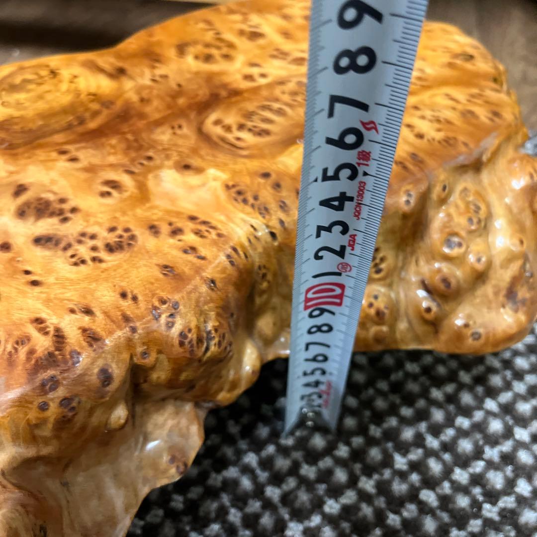 自然形状が素敵な　瘤テーブル　花台　置物用台