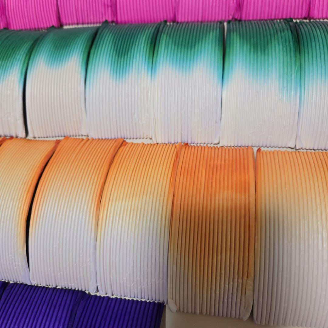 新品 蓮の花紙 ぼかし 9色108束 B級品