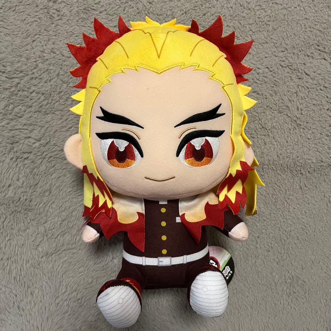 鬼滅の刃 ぬいぷりけおすわりBIG3 煉獄杏寿郎 - メルカリ