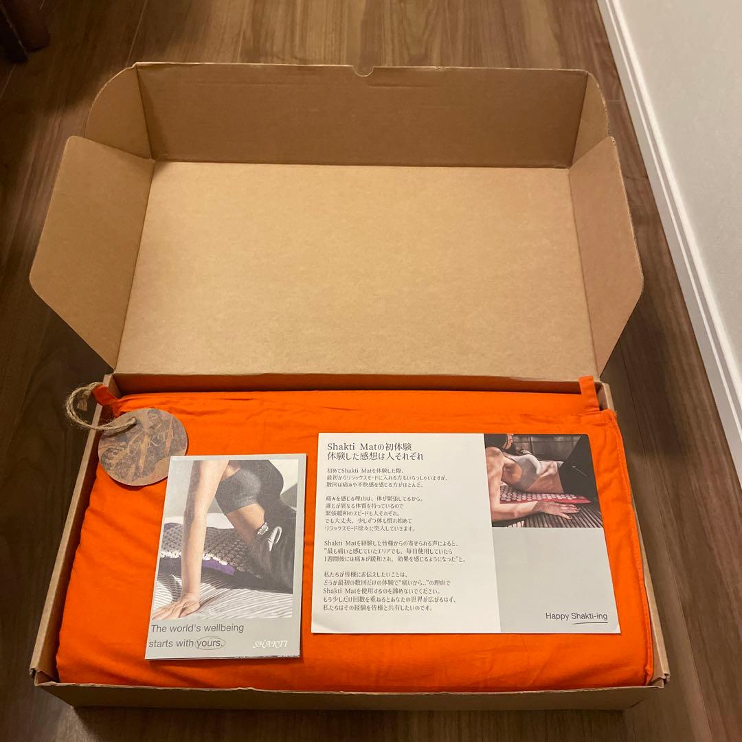 SHAKTI シャクティ シャクティマット オレンジ レベル2 指圧 マット