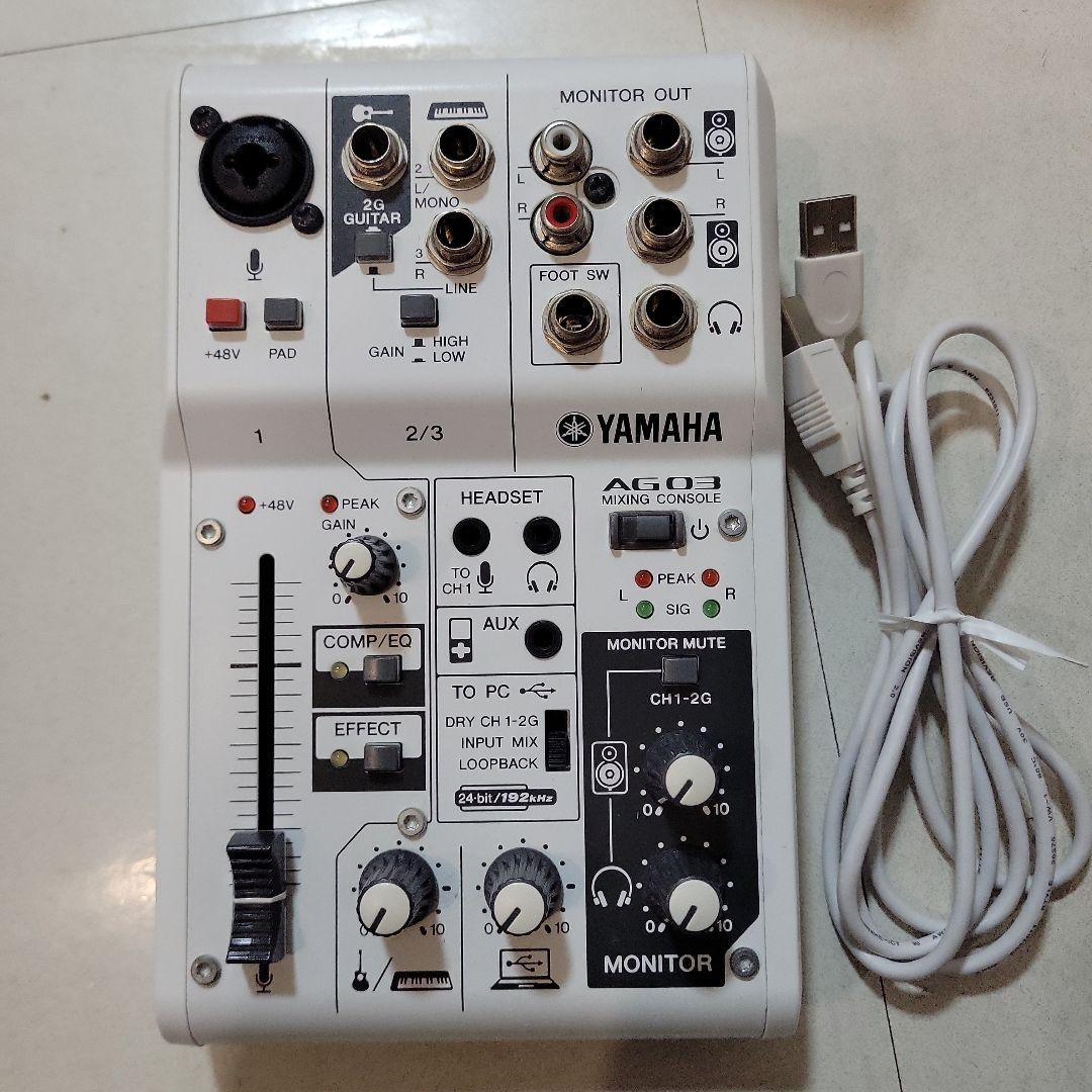 Yamaha AG03 オーディオインターフェース