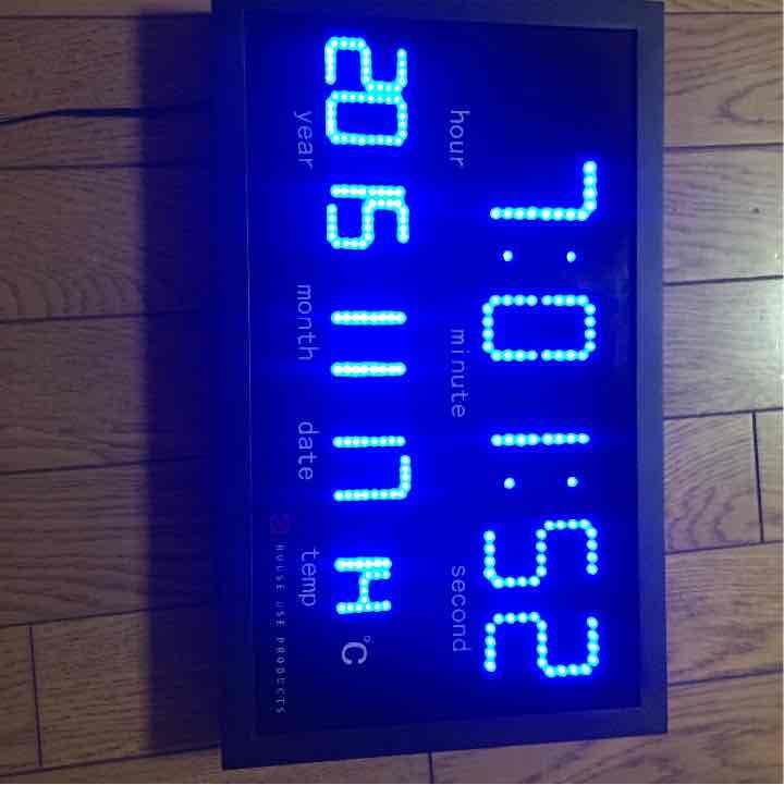 LED時計 掛け時計 おしゃれ