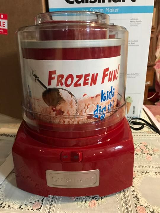 クイジナート アイスクリームメーカー 超美品