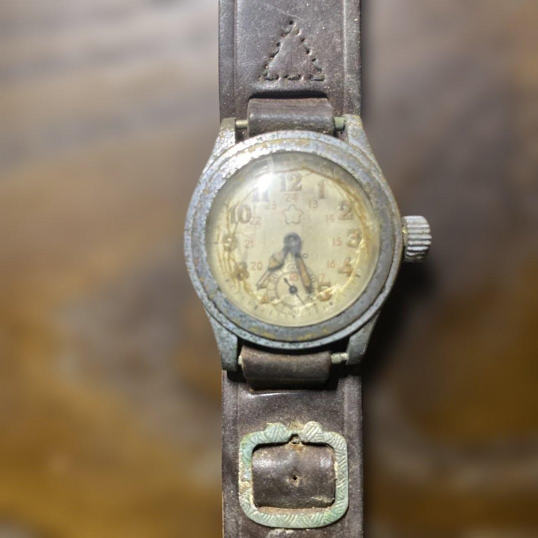 ヴィンテージ　1940年代　アンティーク　腕時計　軍用