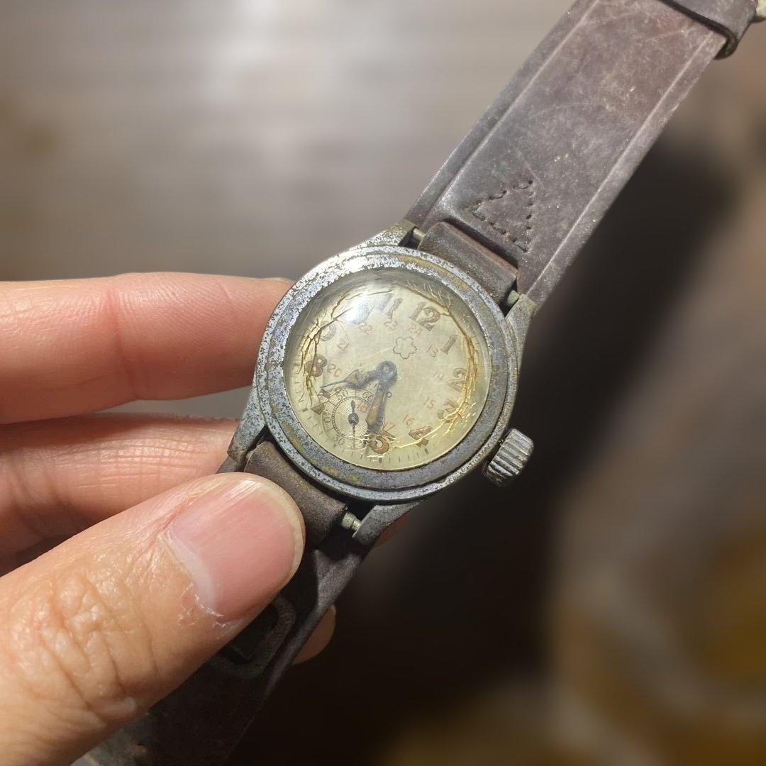 ヴィンテージ　1940年代　アンティーク　腕時計　軍用