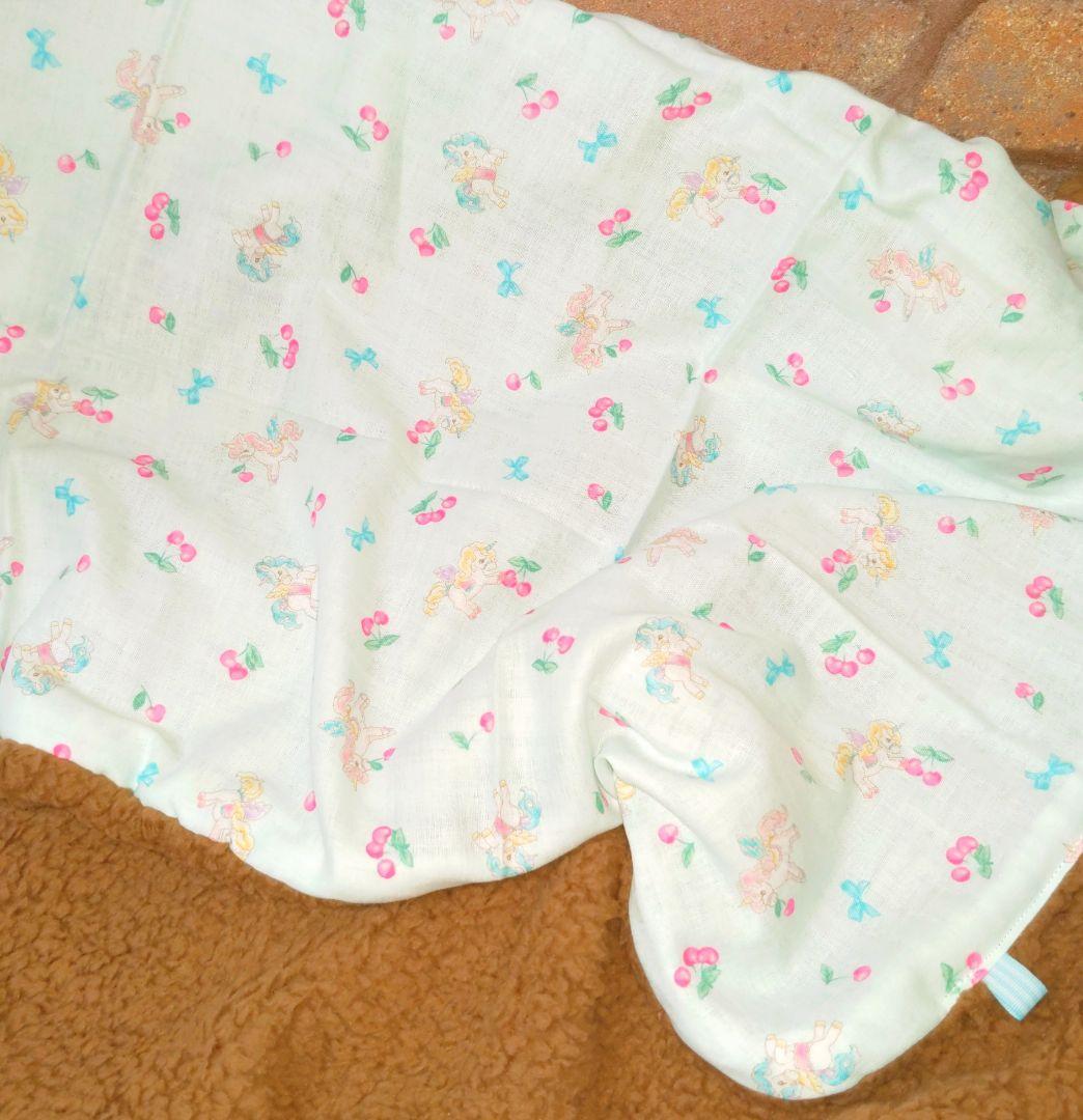 専用♥赤字特価♥みかん♥ガーゼ×ふわふわボア★特大ブランケット⭐ユニコーン♥