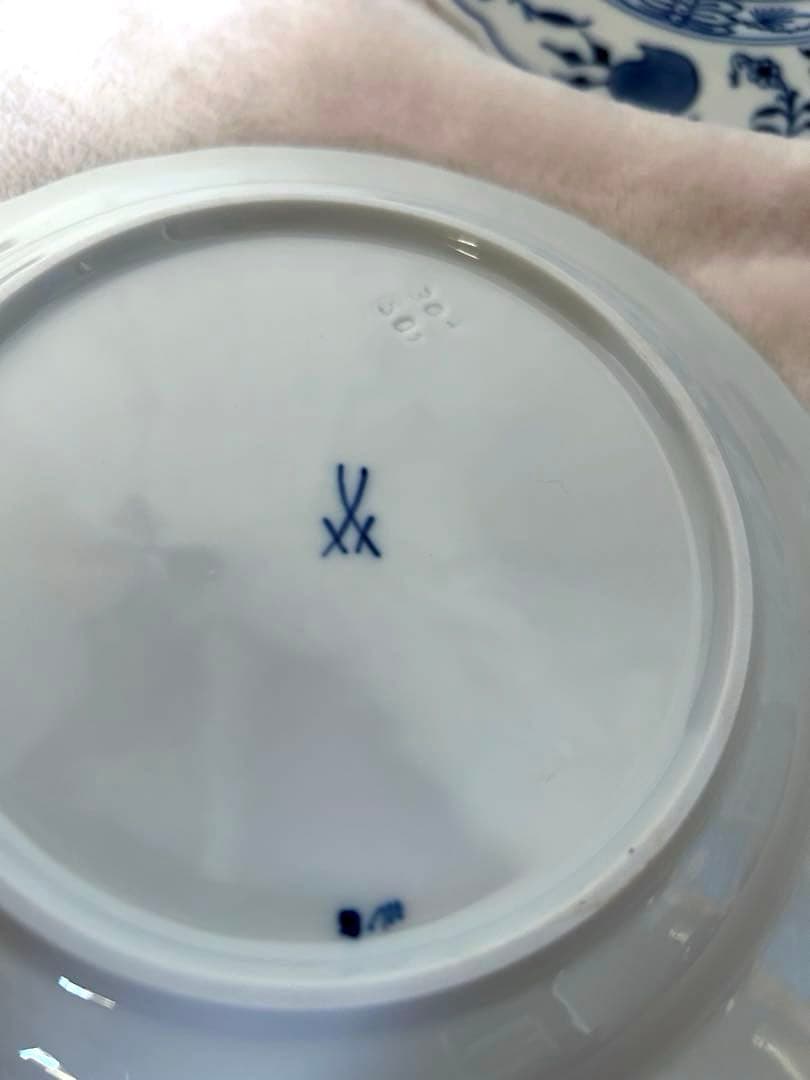 マイセン　ブルーオニオン　プレート　美品　6枚set Meissen