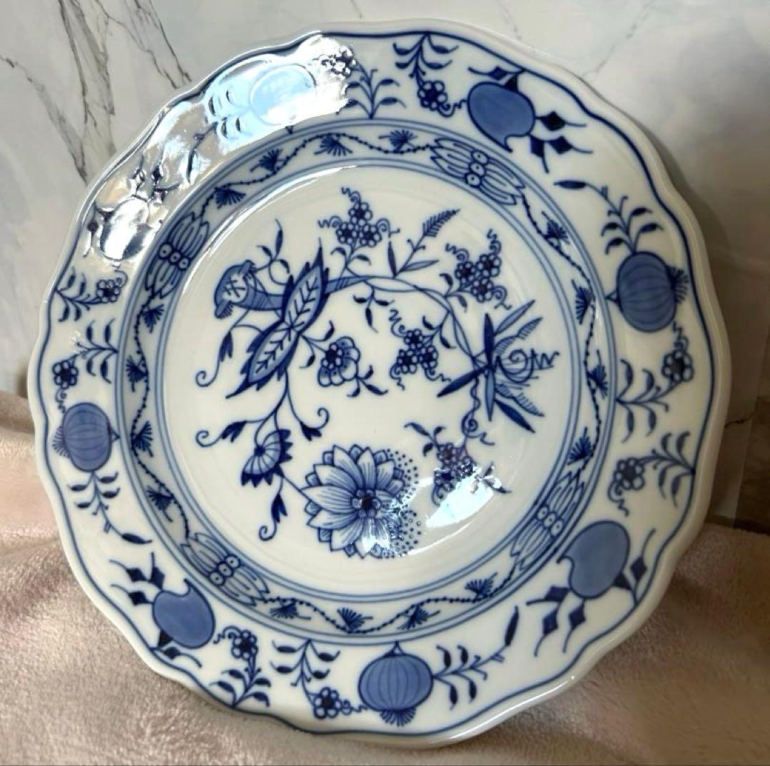 マイセン　ブルーオニオン　プレート　美品　6枚set Meissen