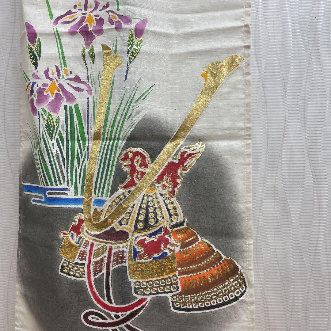 五月人形　端午の節句　室内用　兜絵のぼり