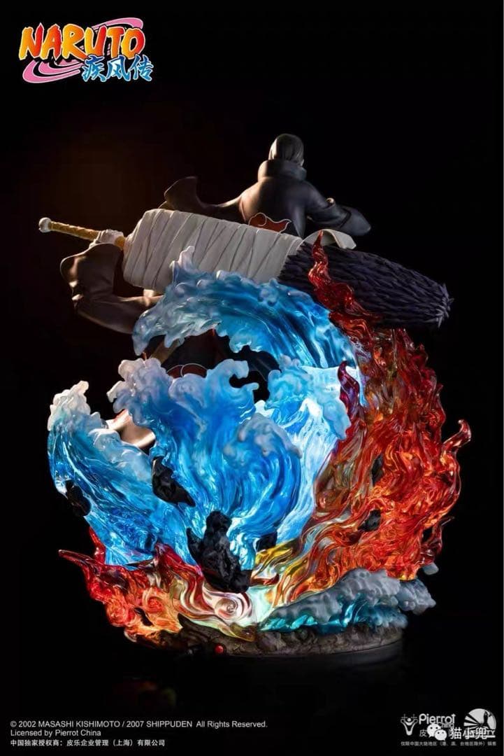 うちはイタチ＆干柿鬼鮫　フィギュア　ナルト疾風伝 NARUTO ガレージキット