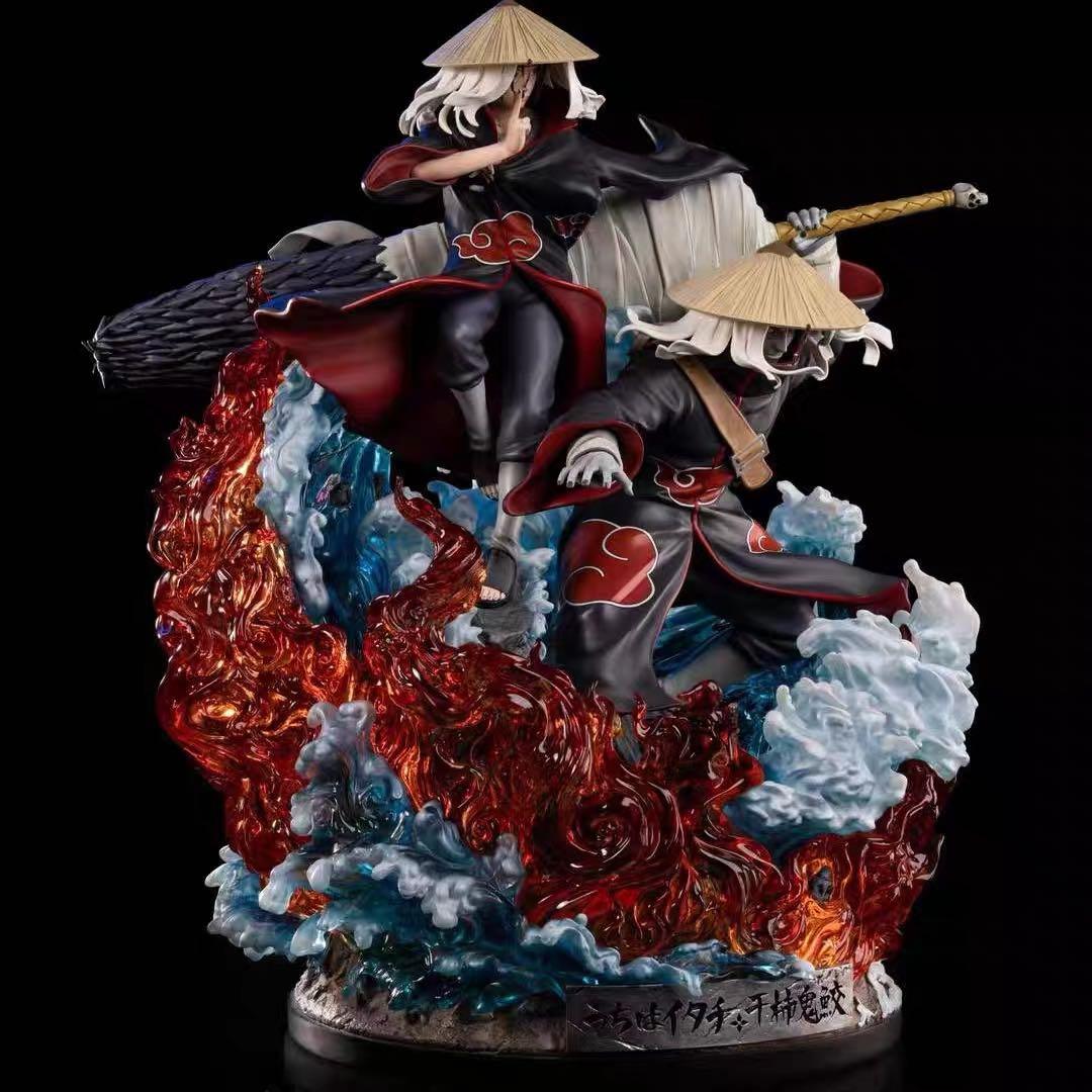 うちはイタチ＆干柿鬼鮫　フィギュア　ナルト疾風伝 NARUTO ガレージキット