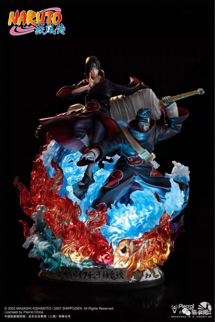 うちはイタチ＆干柿鬼鮫　フィギュア　ナルト疾風伝 NARUTO ガレージキット