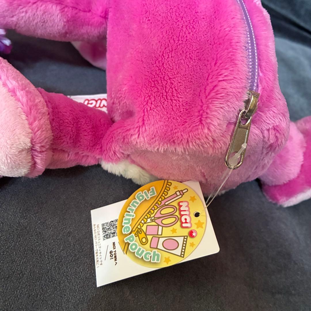 新品 nici ピンク ゴリラ ペンケース チアリーダー PLAZA プラザ
