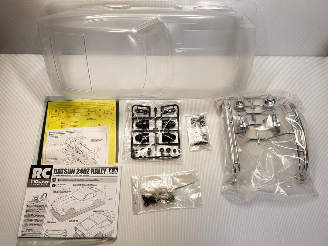 【新品】タミヤ 1/10RC フェアレディ 240Z スペアボディセット